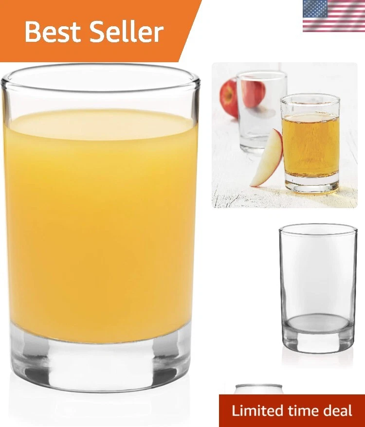 Libbey Heavy Base Juice Glasses Set of 4