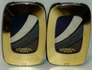 2 L'oreal Colour Riche Quad Eye Shadow Smokey Eyes LOVE TO HATE ME #213 Sealed - Picture 1 of 2