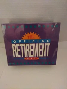 The Official Retirement Kit Funny Humor Gag Gift Box Set by Papal Freelance - Picture 1 of 4
