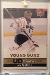 2013-14 Upper Deck Hockey Young Guns Canvas Rookie RC #C111 Jack Campbell