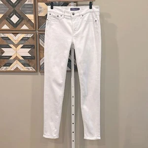 Ralph Lauren Collection Purple Label White Skinny Jeans size 29 - Picture 1 of 10
