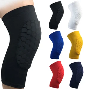 Men Knee Pad Anti-collision Short Sleeve Leg Brace Basketball Running - Picture 1 of 7