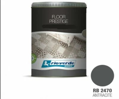 VERNICI PER PAVIMENTO E RIVESTIMENTO RIO VERDE RB 2470 ANTRACITE ML 0,750 - Immagine 1 di 4