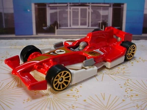 2022 Hot Wheels F1 RACER ☆red/white Indy;orange 10☆Multi Pack Exclusive☆loose - Picture 1 of 4