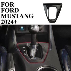 Carbon style central control automatic gear shift panel trim for Ford Mustang - Picture 1 of 6