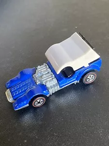 Hot Wheels Redline ODD JOB 1973 Dark Blue Enamel - Super Nice !!! - Picture 1 of 7