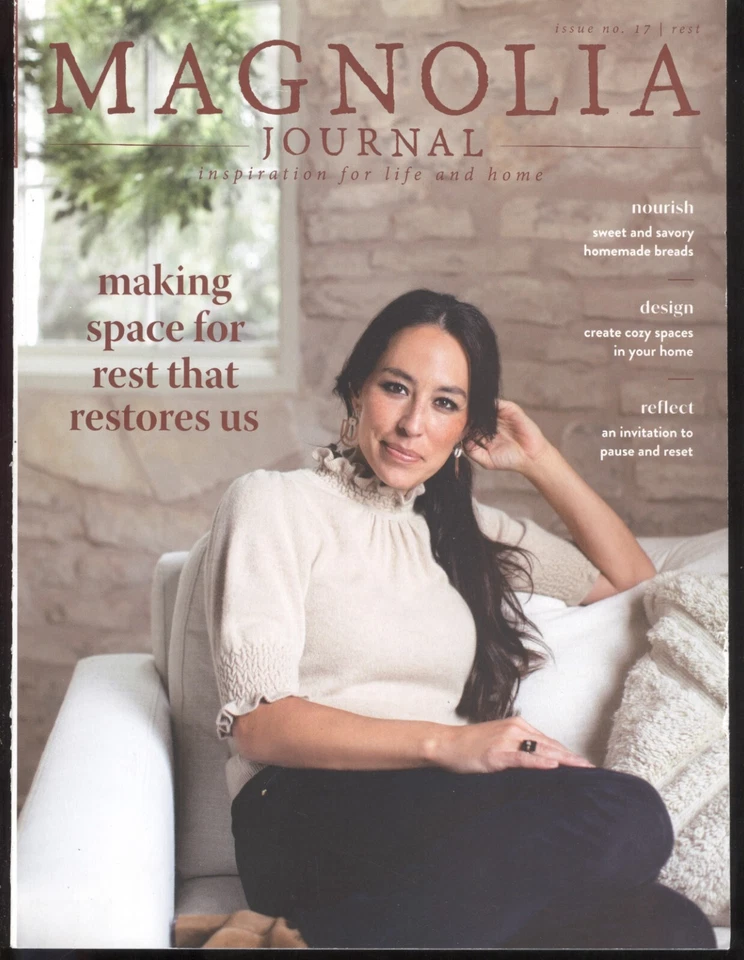 2020 The Magnolia Journal Winter Issue #17: Rest - Cozy Spaces in Your Home Foto 1 de 1