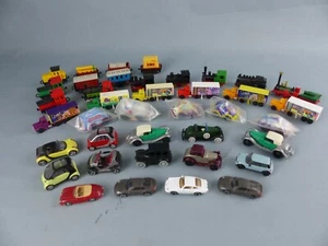 Jouet KINDER lot de 39 pièces trains voiture camion Porsche SMART lot E - Imagen 1 de 7