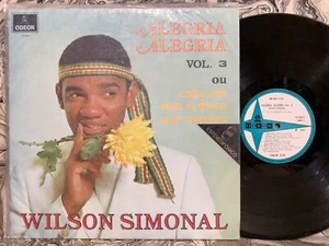WILSON SIMONAL - Alegria Alegria Vol 3 - 1969 Brasil MPB Bossanova LP - Imagen 1 de 2