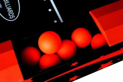 BERNER BILLIARDS SET OF 6 BALLS FOR BULLS EYE - SKI - SKEE TABLE~BERNER/HARVARD/ATOMIC/PLAYCRAFT