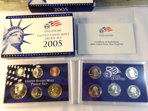 2005S Clad Proof Set U.S. Mint Original Government Packaging OGP COA #2 - Picture 1 of 3
