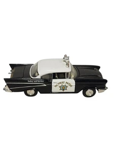 Vintage CORGI 1957 Chevrolet Bel Air Highway Patrol 1:43 Diecast Police Car Toy - Picture 1 of 10