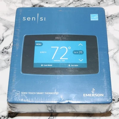 NEW - Emerson Sensi ST75 Touch Smart Thermostat With Wi-Fi & Color Touchscreen - Image 1 of 4