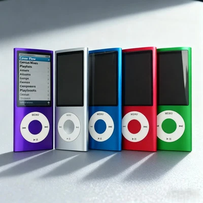 Apple iPod Nano 5a Generazione 8GB 16GB Colori Assortiti Nuova Batteria Test Funzionante - Immagine 1 di 4