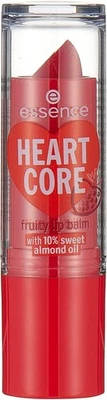 Essence Heart Core Fruity Lip Balm 02 Sweet Strawberry mit Mandelöl - es158 - Bild 1 von 3