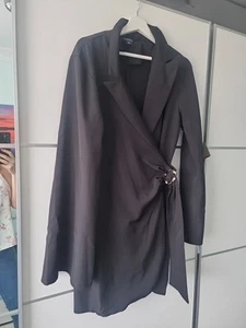Blazer Dress. Black. Boohoo. Size 16. Mini. - Picture 1 of 1