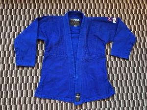 Fuji Basic Super Lightweight Mens Brazilian Jiu-Jitsu BJJ Gi - Navy Blue - Picture 1 of 7