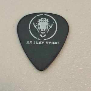 As I Lay Dying Gitarrenplektrum 2005 Ozzfest Tour Konzert Bühne gebraucht Band Gitarrenplektrum - Bild 1 von 2