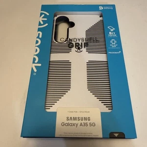 Speck Candyshell Grip Samsung Galaxy A35 5G White & Black Protective Phone Case  - Picture 1 of 2