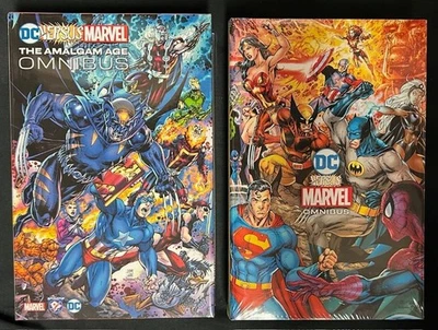 DC AMALGAM OMNIBUS JIM LEE COVER & DC VS MARVEL OMNIBUS JIM LEE COVER SET OF 2 - Image 1 of 4