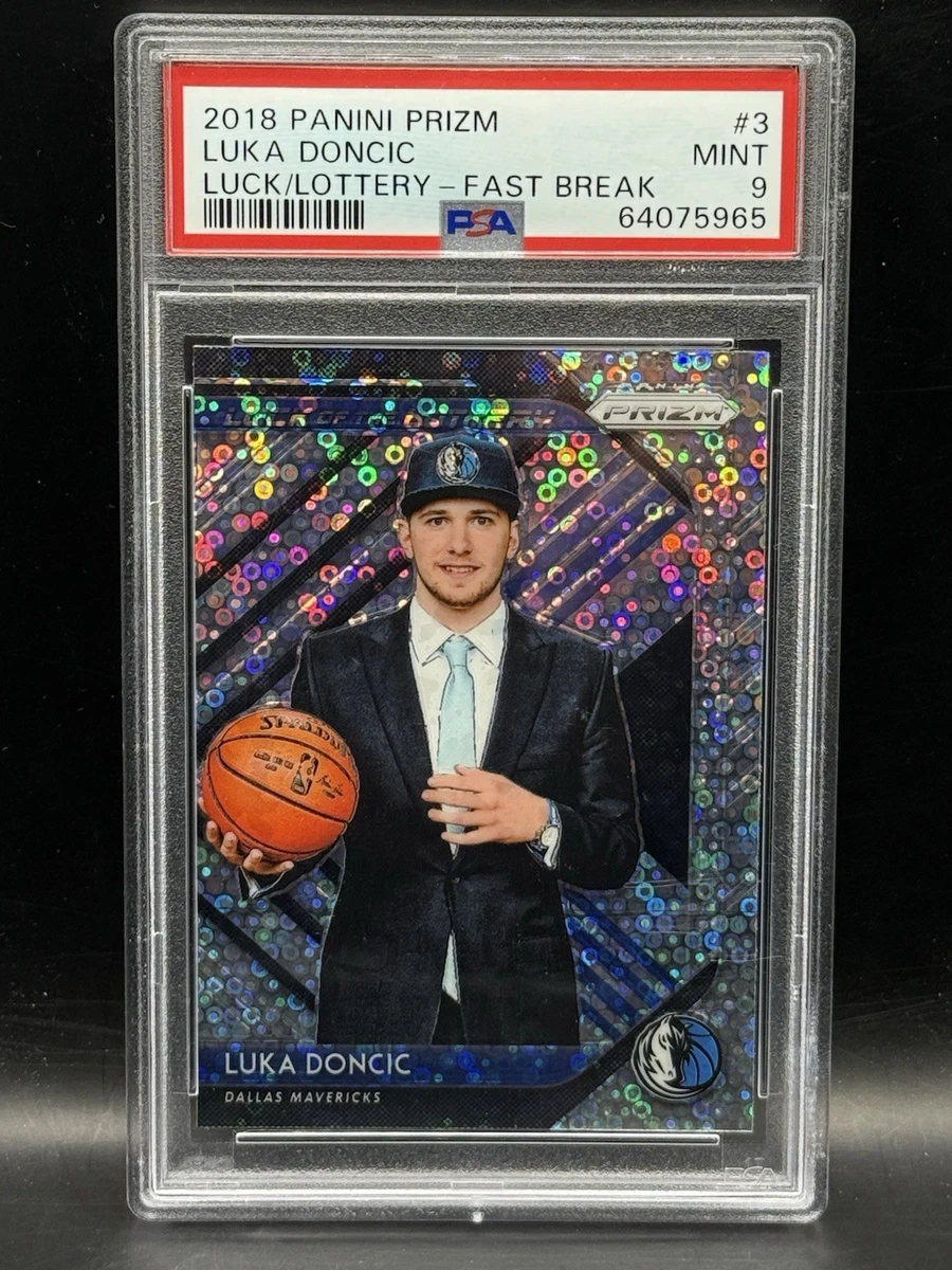 Luka Dončić 9 Graded Basketball Sports Trading Cards & Accessories