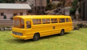 * 1/87 HO Scale * Wiking * Mercedes Benz Bus * German Post * Yelllow /Green * - Picture 1 of 9
