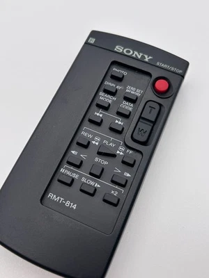 Original Sony RMT-814 Handycam Camcorder Remote Control – Beam Tested - Image 1 of 4