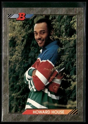 1992 Bowman Howard House Rookie Milwaukee Brewers #581 - Image 1 of 2