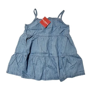 NWT Hanna Andersson Chambray Twirly Tank Size 10 - Picture 1 of 5