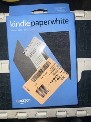 🎥 Water-Safe Fabric Cover for Amazon Kindle Paperwhite 🆕️ Distressed 📦 - Image 1 of 3