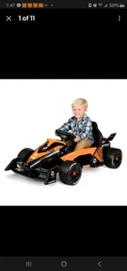NEW Huffy Mclaren F1 Race Car Battery Ride-On Toy 12V Remote Control Vehicle - Picture 1 of 12