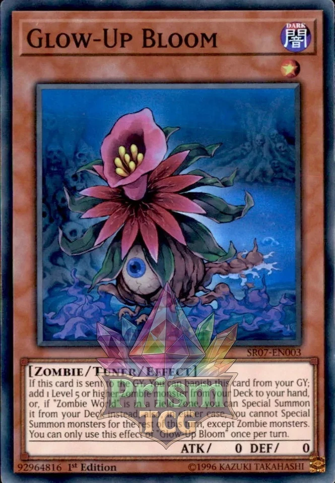 Glow-Up Bloom Super Rare #SR07-EN003 Yugioh Super Rare - Image 1 of 1