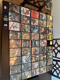 Huge PlayStation 2 Bundle 2 Consoles 45 Games Memory Cards And Controllers lot 