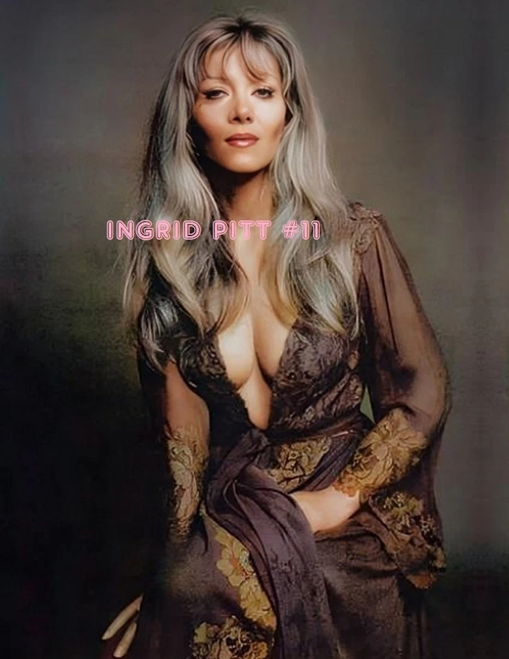 FOTO COLOREADA INGRID PITT #11 11 X 8,5 SE ENVÍA GRATIS Foto 1 de 1