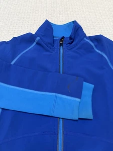 REI women’s lightweight full zip jacket, blue-XS. - Picture 1 of 7