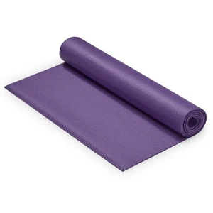 Sunny Health & Fitness Thin Yoga Mat for Health & Fitness- Purple - Picture 1 of 7