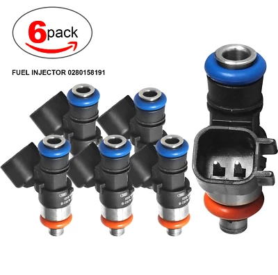 6x Inyectores de combustible para 2007 2008 2009 2010 2011 2012 2013 14 Mazda CX-9 3,5 L 3,7 L Foto 1 de 4