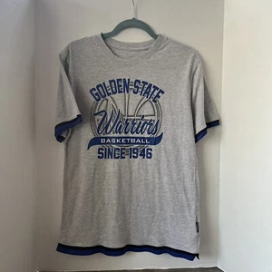 Golden State Warriors T Shirt Men’s Medium Gray Blue NBA Basketball Since 46’ - Picture 1 of 6