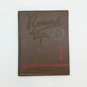 YEARBOOK 1943 Round Up Stephen F. Austin High School Vol. 13 El Paso Texas - Picture 1 of 2
