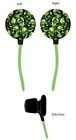 Skull Pile Ear Buds In-Ear Digitat Concepts DCSP204 Headphones Green