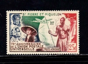 St. Pierre & Miquelon        C18      MH     CV $20.00      - Picture 1 of 1