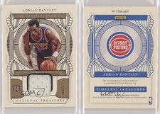 2020-21 Panini National Treasures Timeless Materials /99 Adrian Dantley HOF