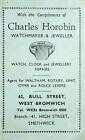 1961 Calendar Charles Horobin British Clock & Watch Manufacturer diary