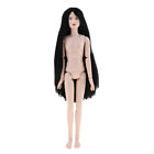 1/6 Male Bjd Body Medium Chest Nude Doll With Black Hair For Ball Joint