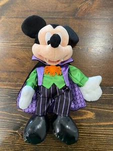 Disney Parks Vampir Halloween Mickey Mouse Plüschtier 11 Zoll Stofftier - Bild 1 von 5