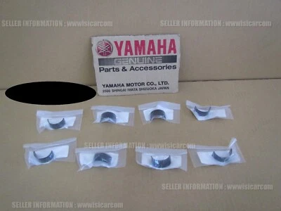 YAMAHA FZ10 MT10 2017-2022 AVIÓN RODAMIENTO CON VARILLA JUEGO NEGRO X8p 2CR-11656-10 Foto 1 de 4