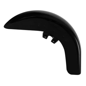 Vivid Black Front Fender Fit For Harley Touring Electra Glide Road King 1989-13 - Picture 1 of 13