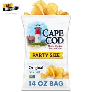 Cape Cod Potato Chips, Original Kettle Chips, 14 oz Party Size - Picture 1 of 6