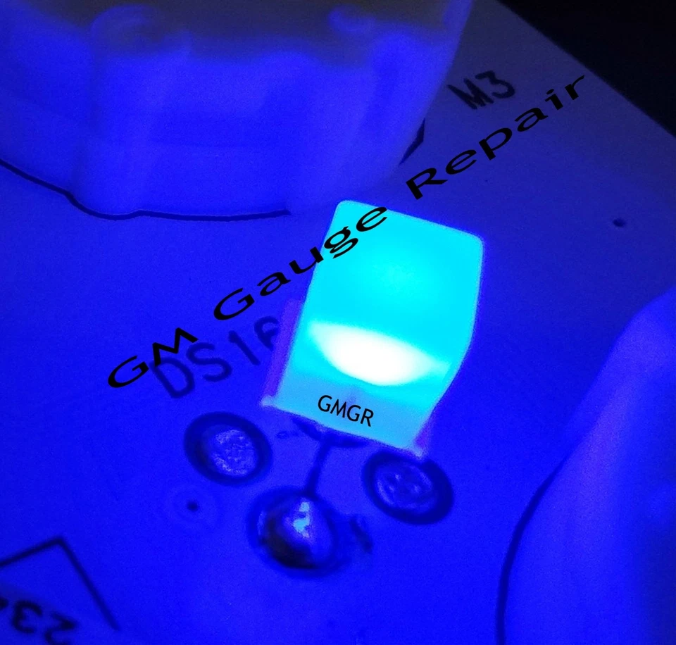 LED azules de 12 voltios 5 mm con resistencia para panel de instrumentos GM 100 ct Foto 1 de 4