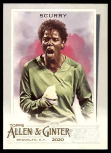2020 Topps Allen & Ginter Briana Scurry Baseball Card USA #166 - Picture 1 of 2